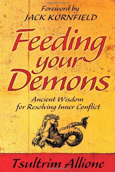 book cover, Feeding Your Demons